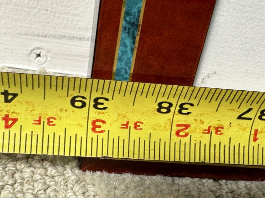 Just Added - Guillermo (GMO) Acevedo (1920-1988, Peruvian/American) Original Mixed Media Painting On Paper 30 X 22 Framed 39 X 31.5 [Photo 18]