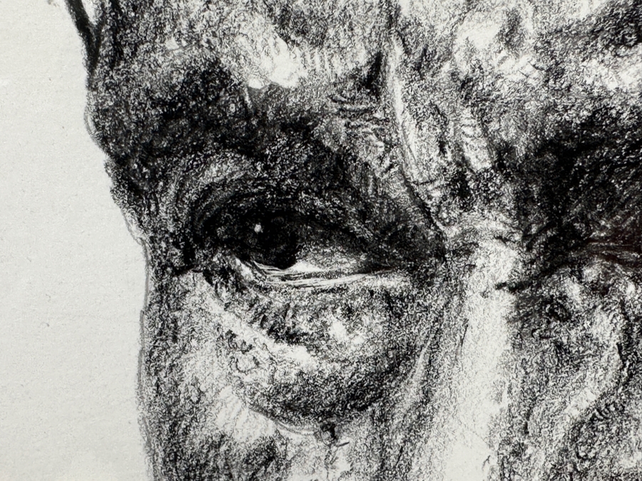 Just Added - Guillermo (GMO) Acevedo (1920-1988, Peruvian/American) Original Mixed Media Painting On Paper 30 X 22 Framed 39 X 31.5 [Photo 10]