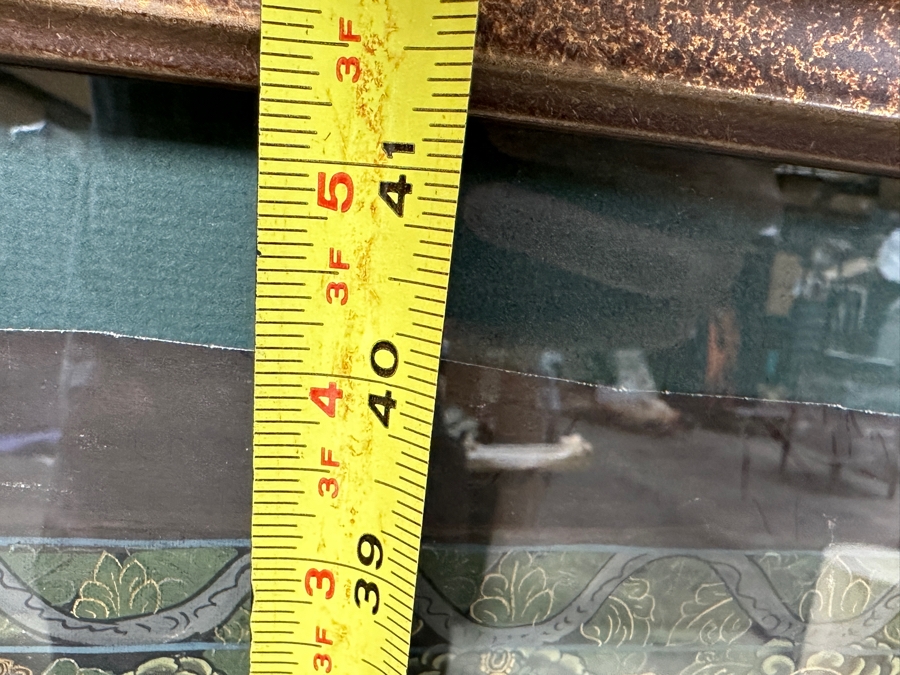 Just Added - Five Mandala Original Hand Painted Tibetan Thangka Painting 29 X 40 Framed 36 X 46 [Photo 19]