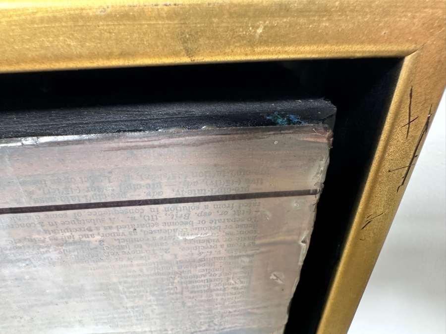 Just Added - Diane Uke Original Mixed Media Torrey Pine Painting On Canvas Signed Verso Dated 2014 12 X 12 [Photo 6]