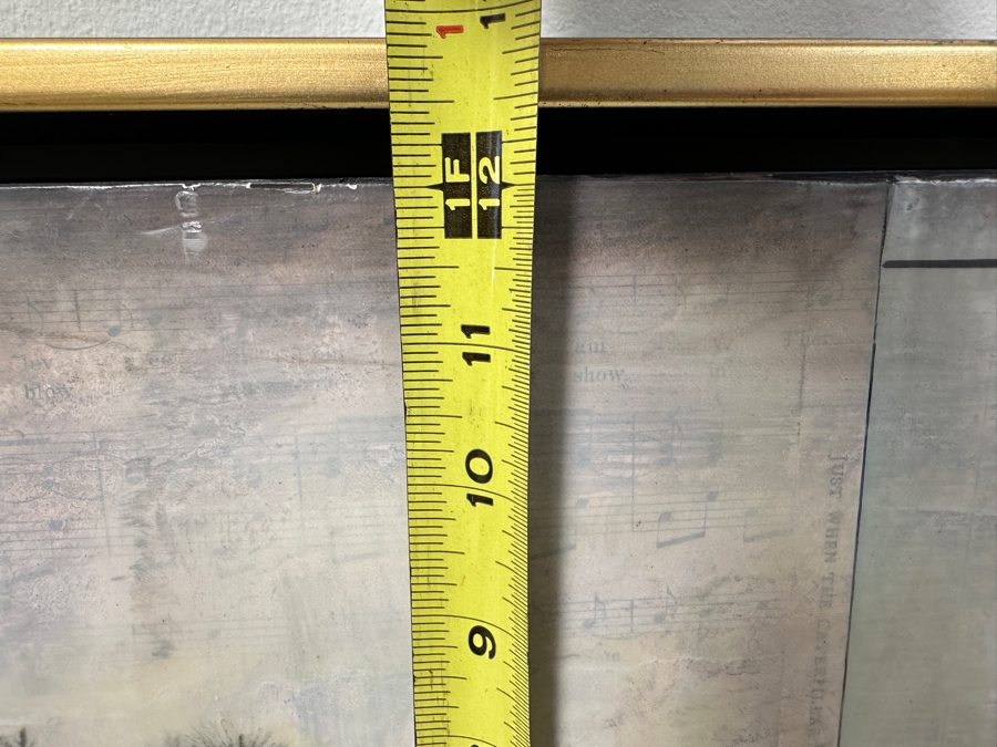 Just Added - Diane Uke Original Mixed Media Torrey Pine Painting On Canvas Signed Verso Dated 2014 12 X 12 [Photo 11]