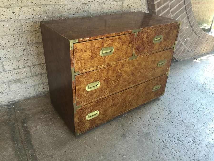 Campaign Style Furniture Dresser The Swingers Collection by Schoolfield Industries [Photo 8]