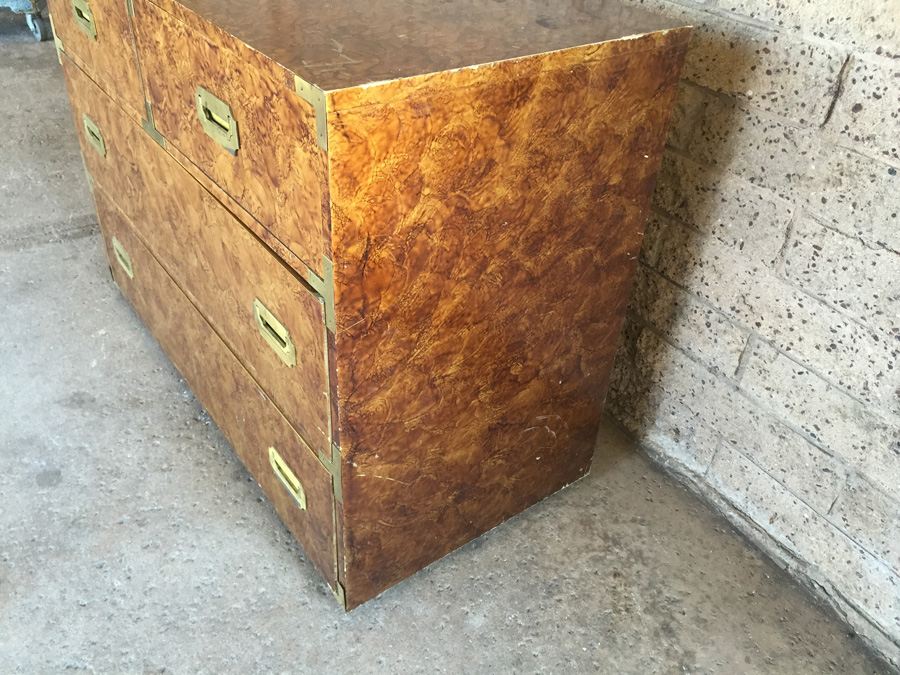 Campaign Style Furniture Dresser The Swingers Collection by Schoolfield Industries [Photo 4]