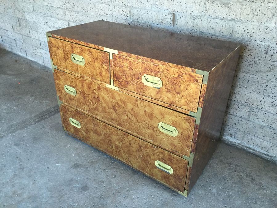 Campaign Style Furniture Dresser The Swingers Collection by Schoolfield Industries [Photo 2]