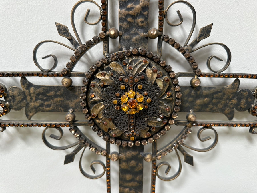 Just Added - Metal Wall Cross 21W X 30H [Photo 4]