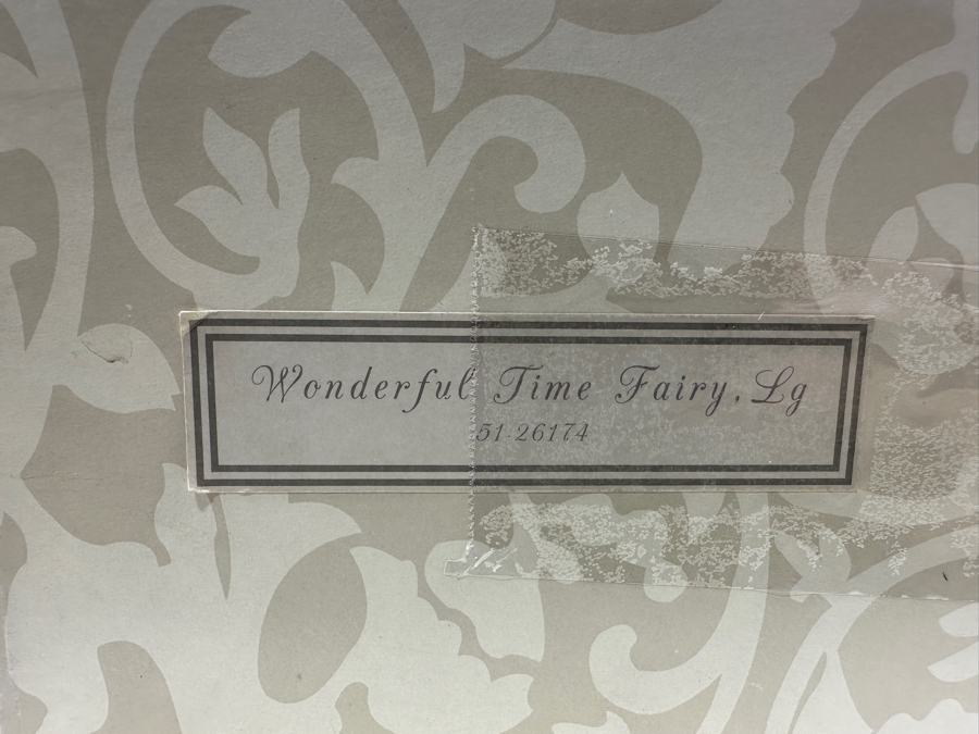 Just Added - Large Mark Roberts 20' Fairy With Box Wonderful Time Fairy [Photo 8]