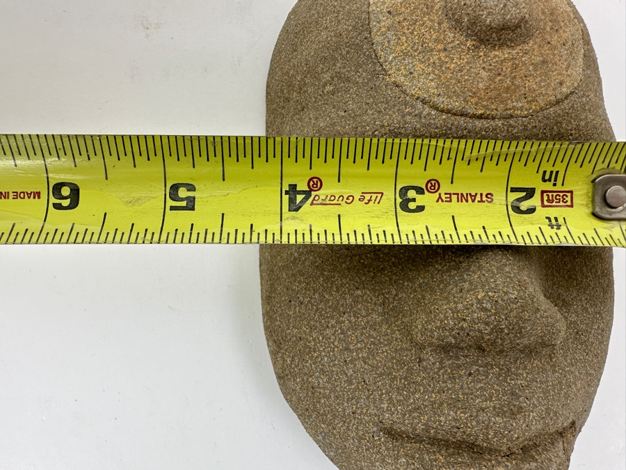 Adolfo 'Zarco' Guerrero Pottery Face Mask Signed 'El Zarco' Dated 1985 4W X 2.25D X 6.5H [Photo 8]