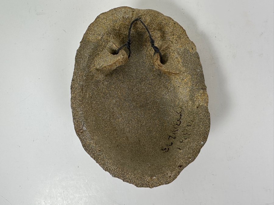 Adolfo 'Zarco' Guerrero Pottery Face Mask Signed 'El Zarco' 5.5W X 3.25D X 7H [Photo 5]