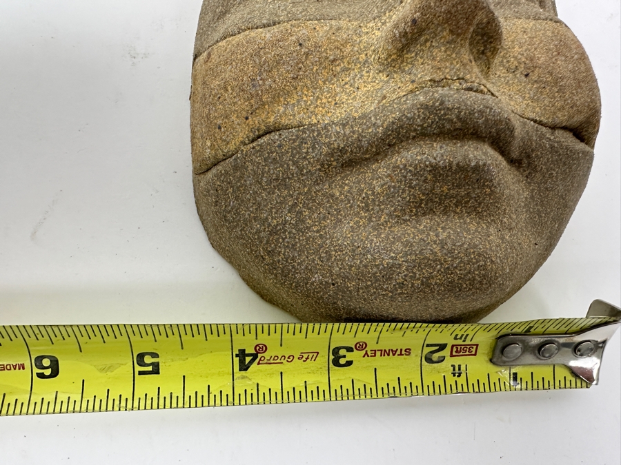 Adolfo 'Zarco' Guerrero Pottery Face Mask Signed 'El Zarco' 5.5W X 3.25D X 7H [Photo 7]