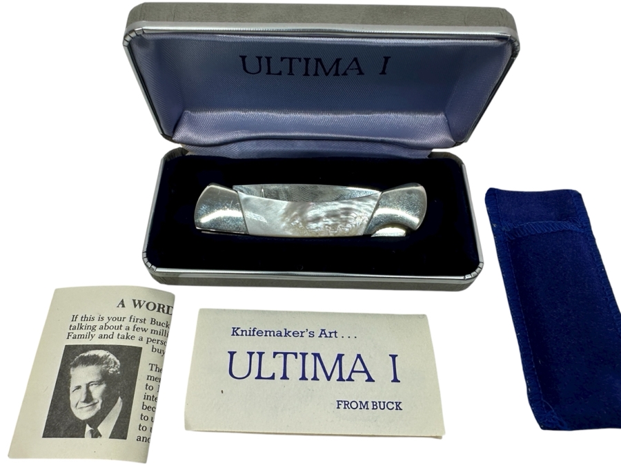 Ultima I Pocket Knife From Buck