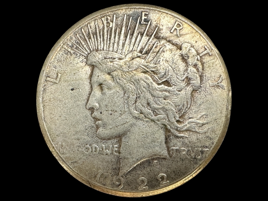 1922 Peace Silver Dollar