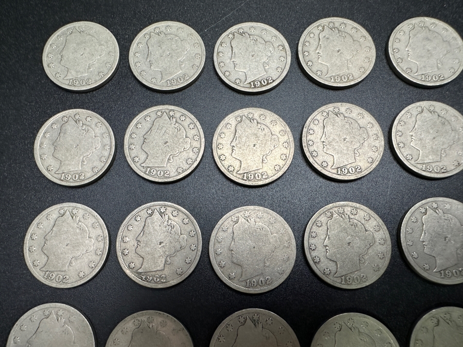 (41) 1902 Liberty Head V Nickels [Photo 5]