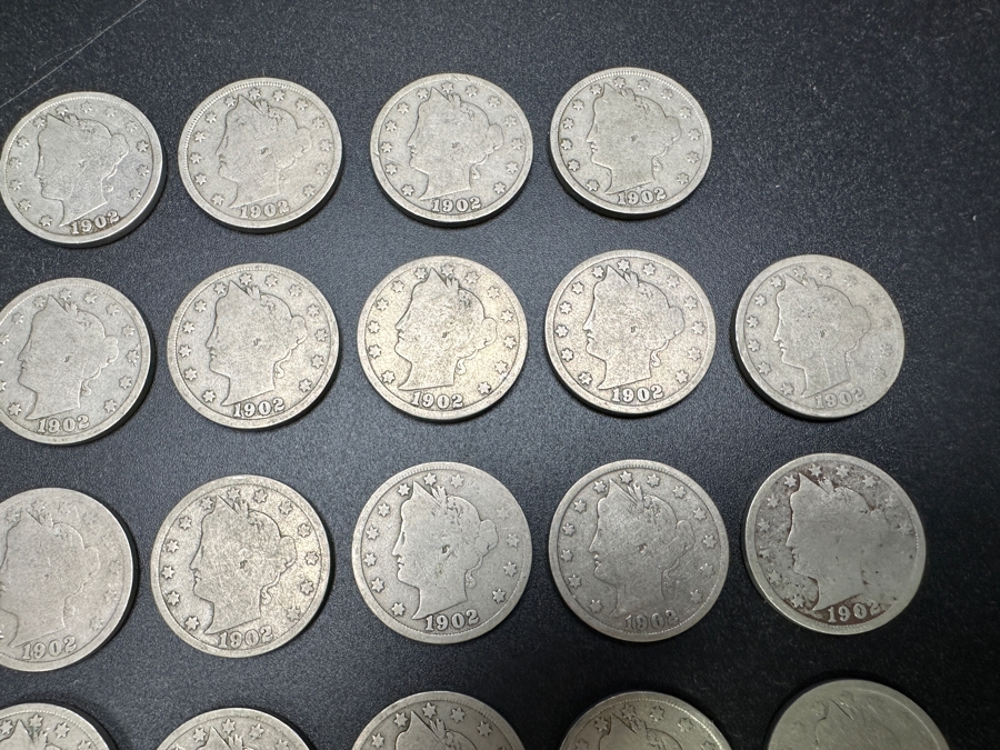 (41) 1902 Liberty Head V Nickels [Photo 4]