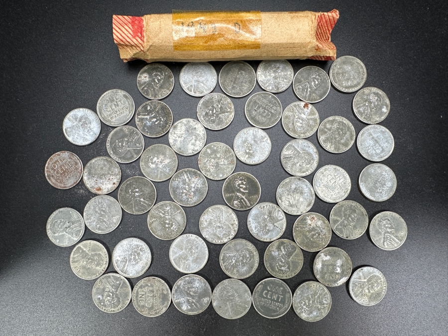 1943 D Steel Wheat Cents Pennies [Photo 6]