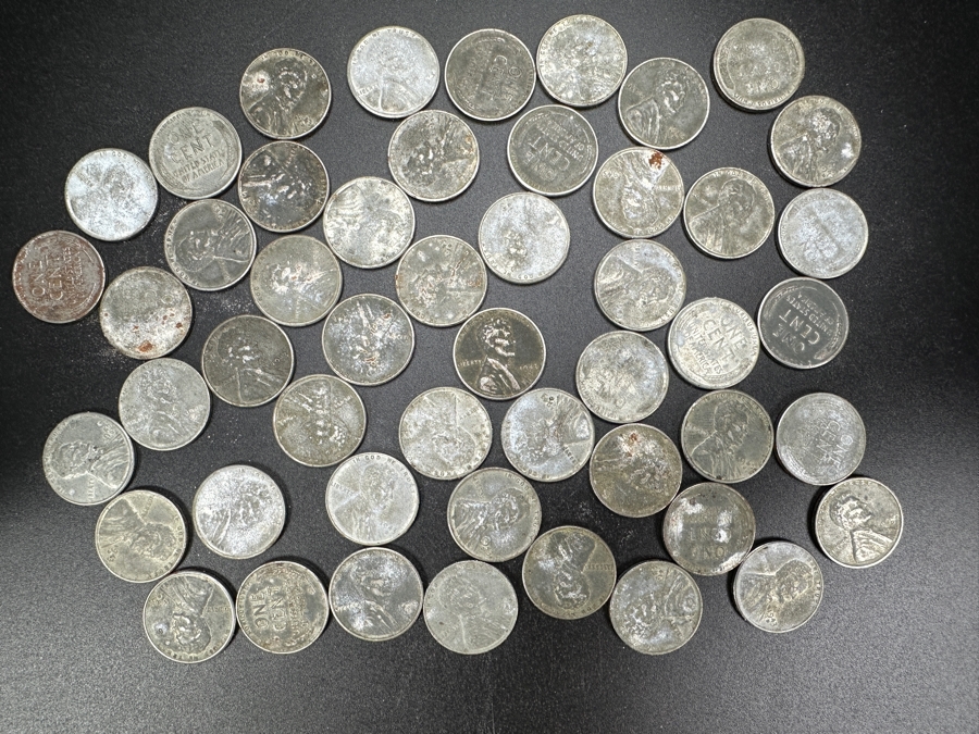 1943 D Steel Wheat Cents Pennies [Photo 3]