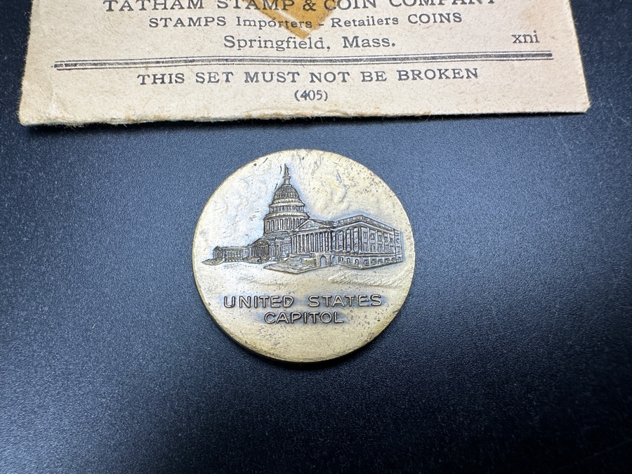 Franklin D. Roosevelt Lucky Tillicum Bronze Medal [Photo 3]