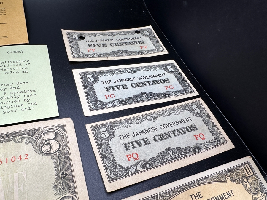 (6) Japanese Filipino Invasion Occupation Notes Philippine Island [Photo 6]