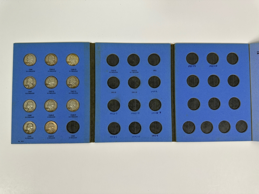Collection Of (11) Washington Head Silver Quarters From 1946-1949 [Photo 4]