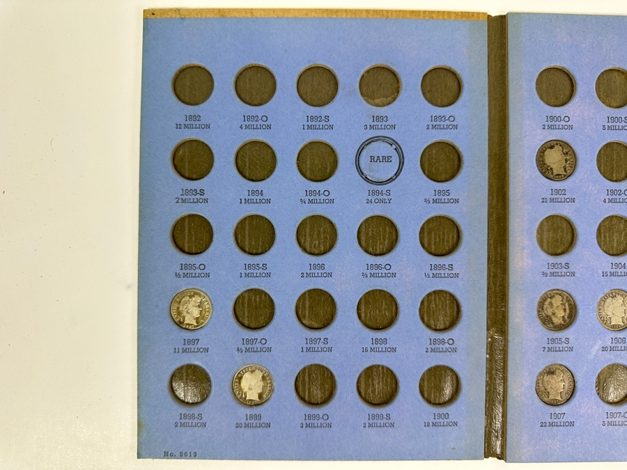 Collection Of (23) Barber, Liberty Head 'Morgan' Silver Dimes From 1897-1916 [Photo 2]