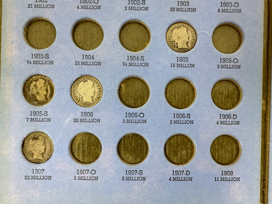 Collection Of (23) Barber, Liberty Head 'Morgan' Silver Dimes From 1897-1916 [Photo 6]