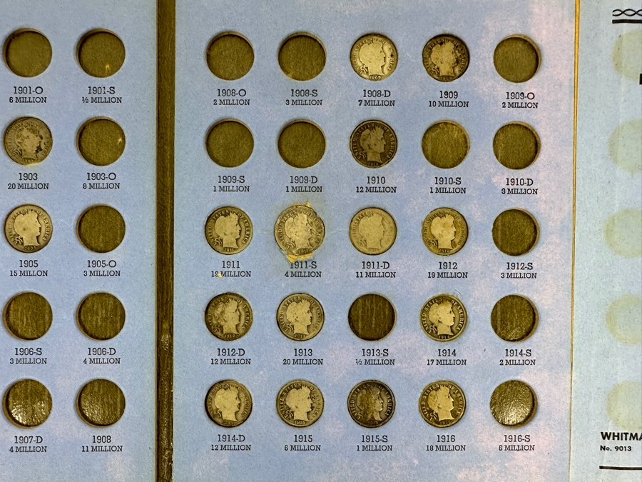 Collection Of (23) Barber, Liberty Head 'Morgan' Silver Dimes From 1897-1916 [Photo 7]