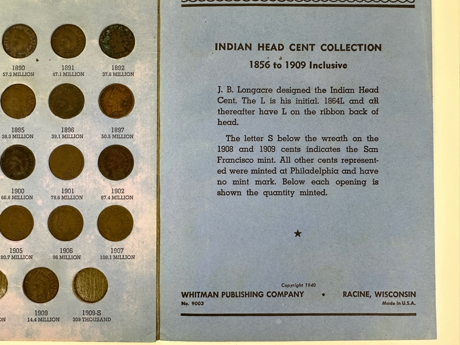 Collection Of (30) Indian Head Cents Pennies From 1862 To 1909 [Photo 10]