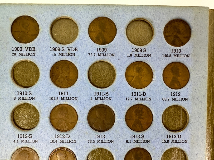 Collection Of (71) Lincoln Head Cents Pennies From 1909 To 1940 [Photo 3]