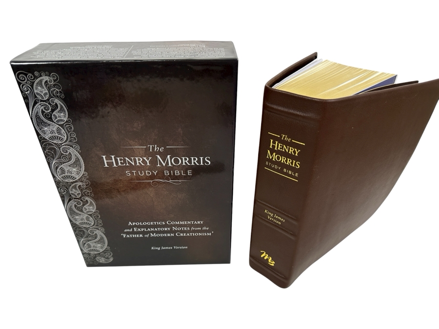 New King James Version Brown Calfskin Leather Bible Retails $139