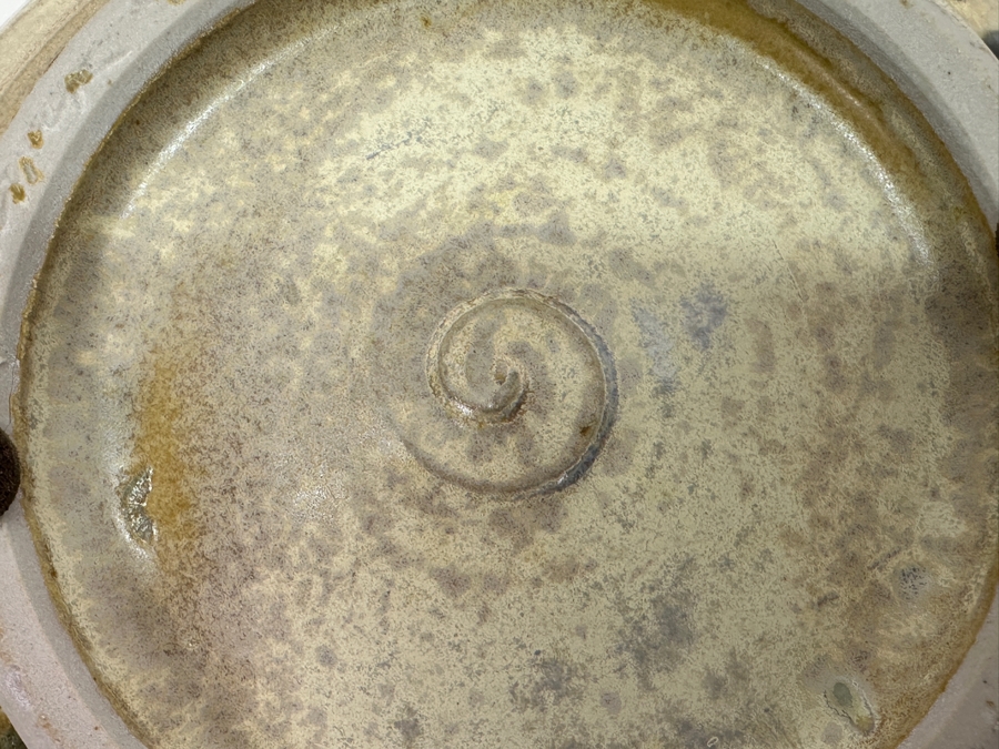 Mid-Century Signed Studio Pottery Bowl 8.75W X 4.5H [Photo 7]