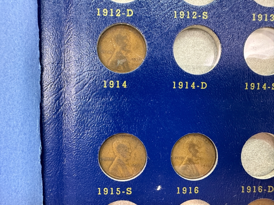 Collection Of (44) Lincoln Cents Pennies From 1910 To 1940 [Photo 8]