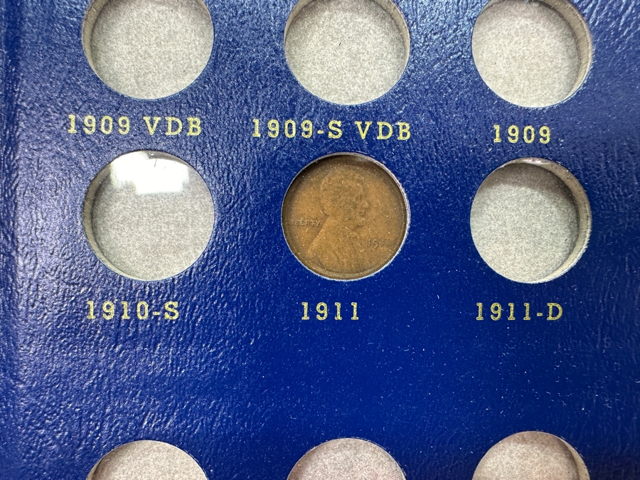 Collection Of (44) Lincoln Cents Pennies From 1910 To 1940 [Photo 7]