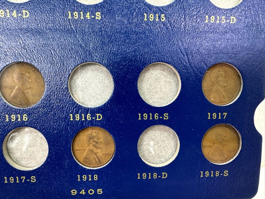 Collection Of (44) Lincoln Cents Pennies From 1910 To 1940 [Photo 9]