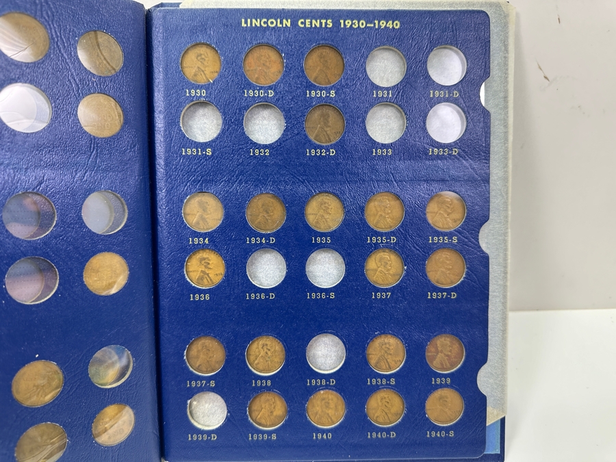 Collection Of (44) Lincoln Cents Pennies From 1910 To 1940 [Photo 5]