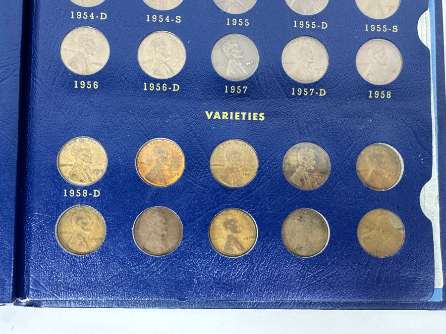 Collection Of (59) Lincoln Cents Pennies From 1941 To 1958 [Photo 8]
