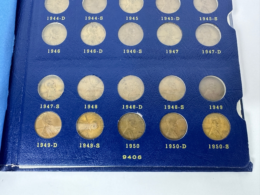 Collection Of (59) Lincoln Cents Pennies From 1941 To 1958 [Photo 4]