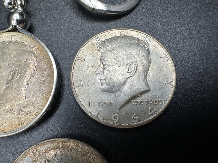 (2) 1964 Kennedy Silver Half Dollars And (1) 1966 Kennedy Silver Half Dollar [Photo 3]