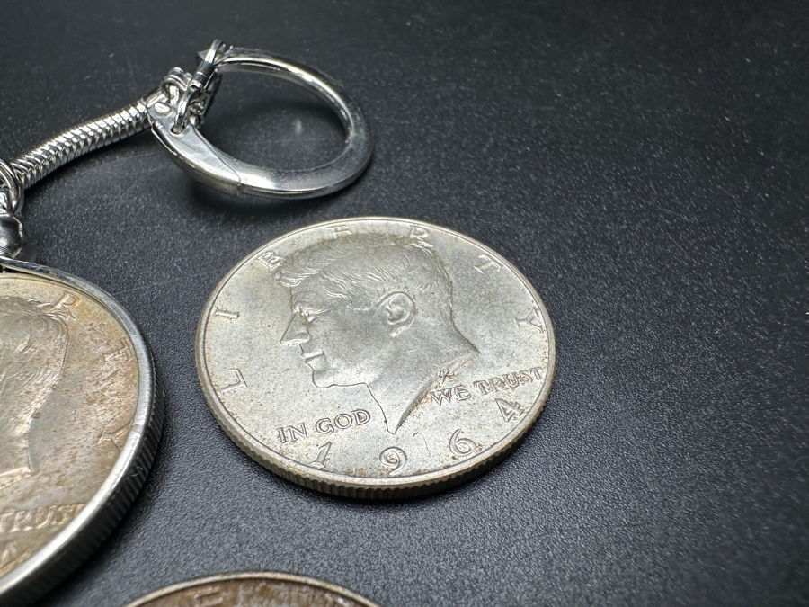 (2) 1964 Kennedy Silver Half Dollars And (1) 1966 Kennedy Silver Half Dollar [Photo 4]