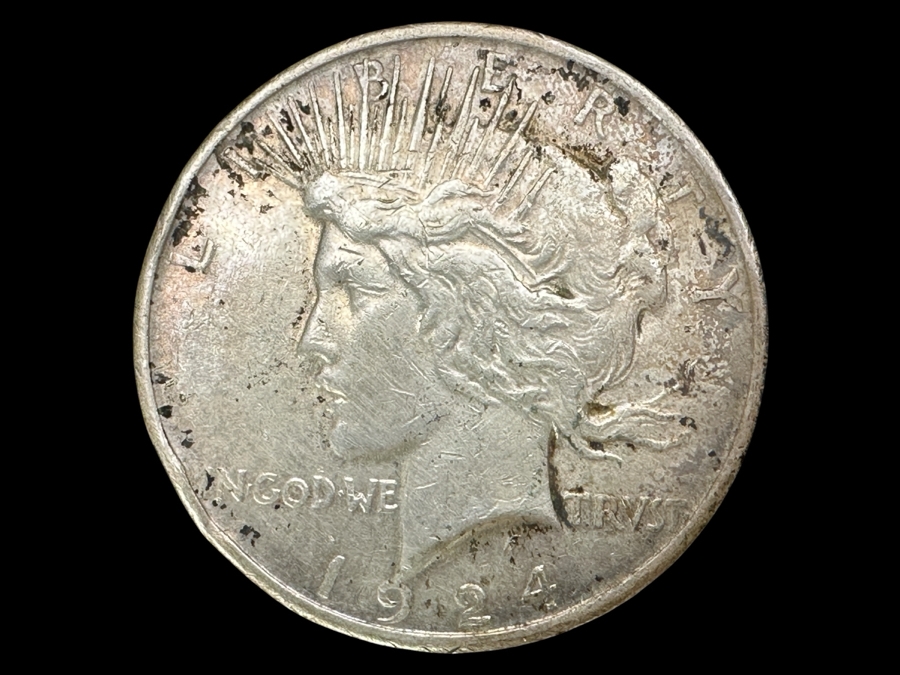 1924 Peace Silver Dollar