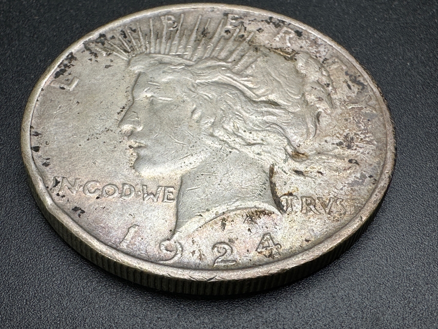 1924 Peace Silver Dollar [Photo 2]