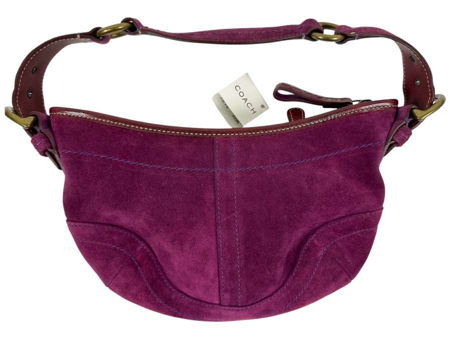 New Coach Leather Handbag 13W