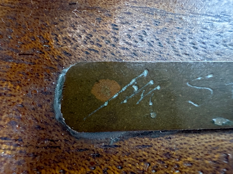 Vintage Bronze Sculpture Of A Woman On Wooden Base Signed M. Stork 11W X 7D X 5.5H [Photo 20]