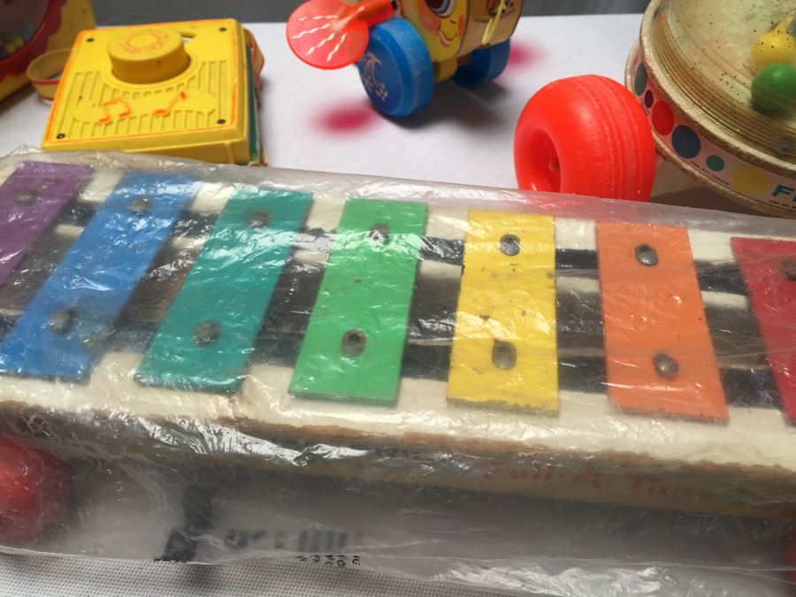 Lot of Vintage Fisher Price Toys [Photo 10]