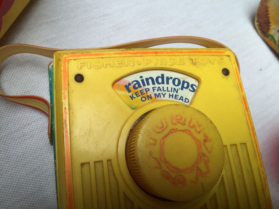 Lot of Vintage Fisher Price Toys