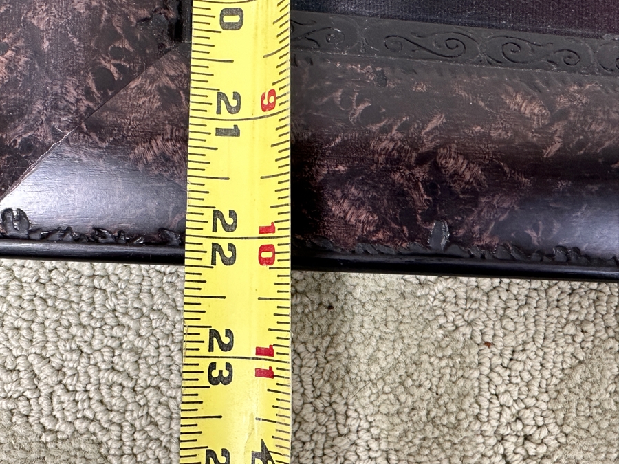 Thomas D. Mangelsen (B. 1946, American) Land Of The Rising Sun - Serengeti National Park In Tanzania Fine Art Photograph 45.5'W X 15'H Framed 53.5' X 22' Retails $3,000 [Photo 10]