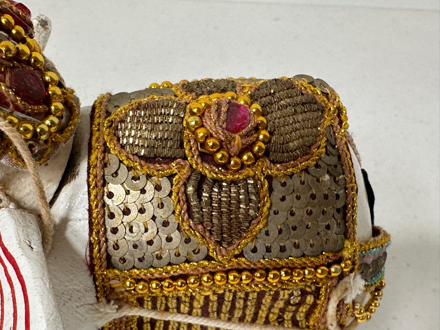 Vintage Burmese Elephant Marionette Puppet 6H [Photo 3]