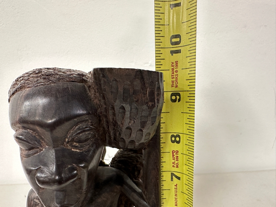 Vintage African Makonde Tree Of Life Sculpture 9.5H [Photo 19]