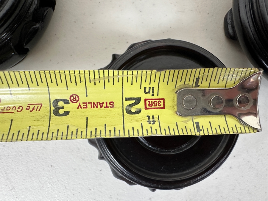 Just Added - (6) Chinese Wooden Stands 2.5'W To 3.5'W [Photo 4]