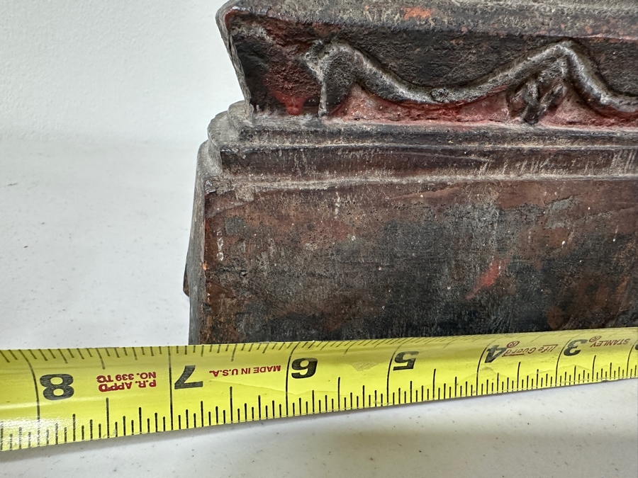 Antique Gilt Wooden Thai Buddha Statue 7W X 15H [Photo 29]