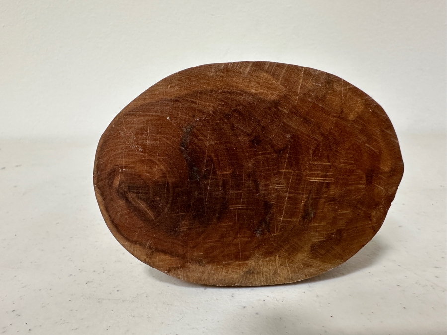 Just Added - Hand Carved Wooden Two-Sided Buddha Statue 6H [Photo 7]