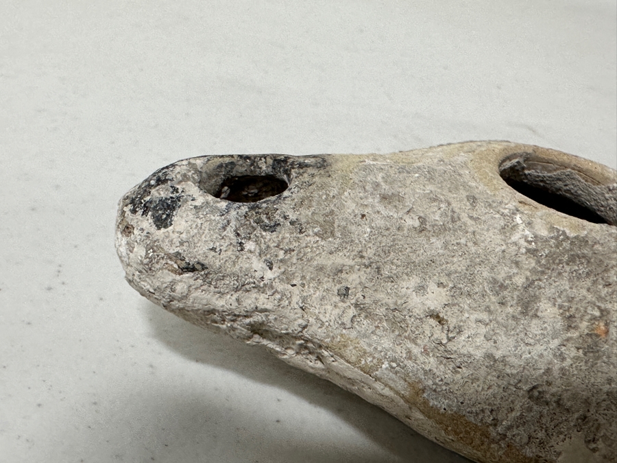 Just Added - Antique Small Roman Oil Lamp [Photo 9]